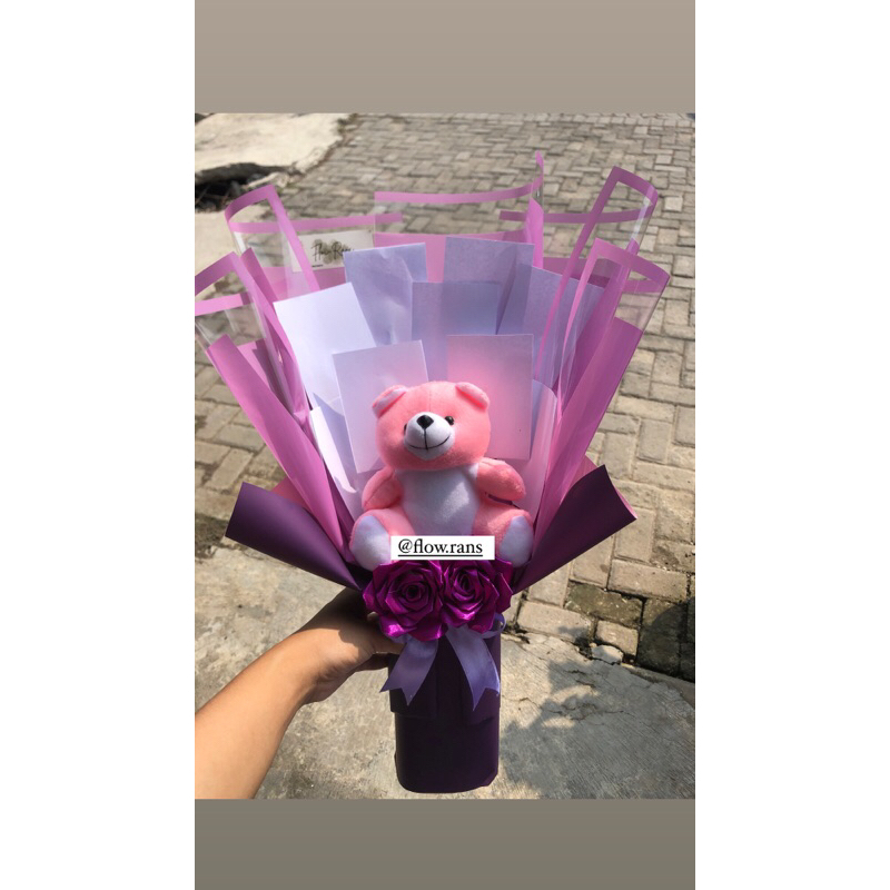 Buket boneka kosongan