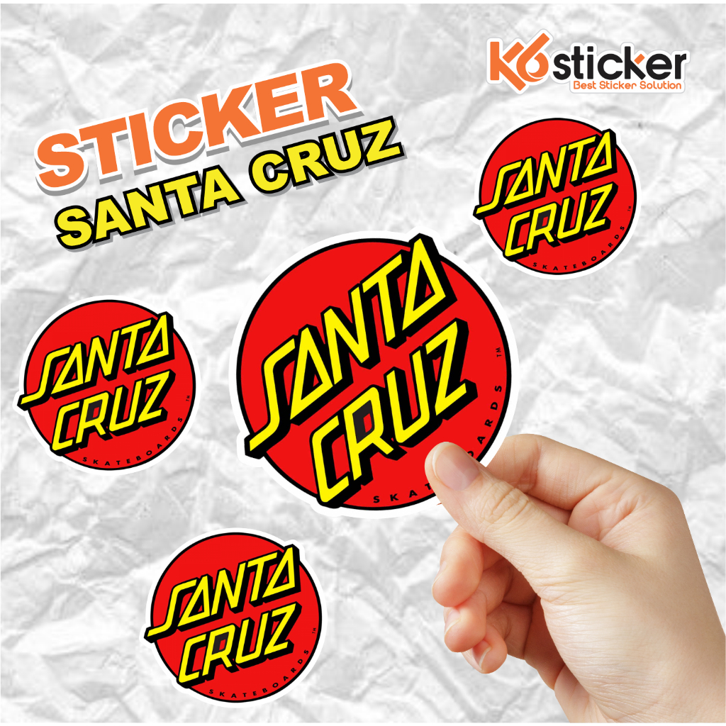 

STIKER BRAND SANTACRUZZ BULAT BRAND DISTRO STIKER GRAFTAC