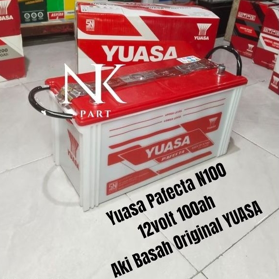Aki Accu Mobil dan Genset Yuasa N100 12v 100Ah Original Yuasa
