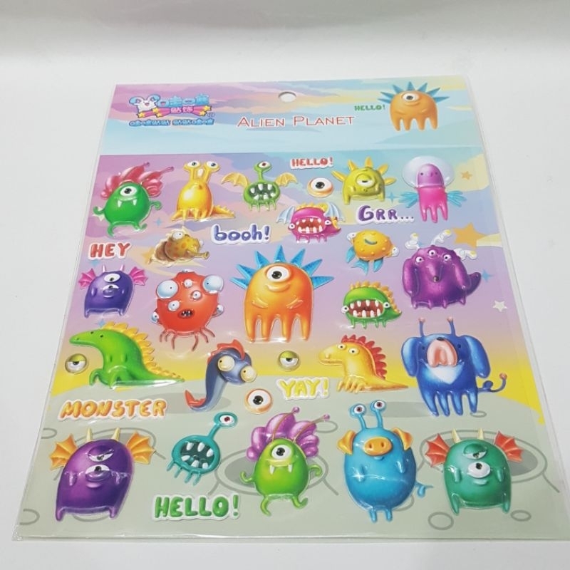 

Sticker Anak Timbul Moster SWSQWJ / WEC 18