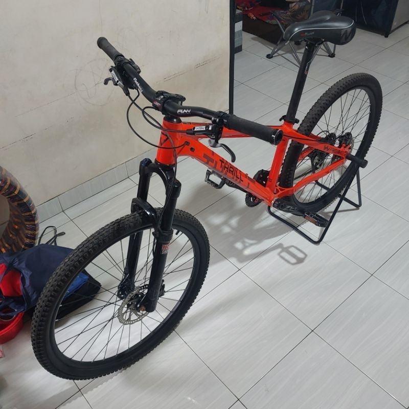 MTB 26 THRILL WREAK 1.0 ORANGE SEPEDA GUNUNG THRILL