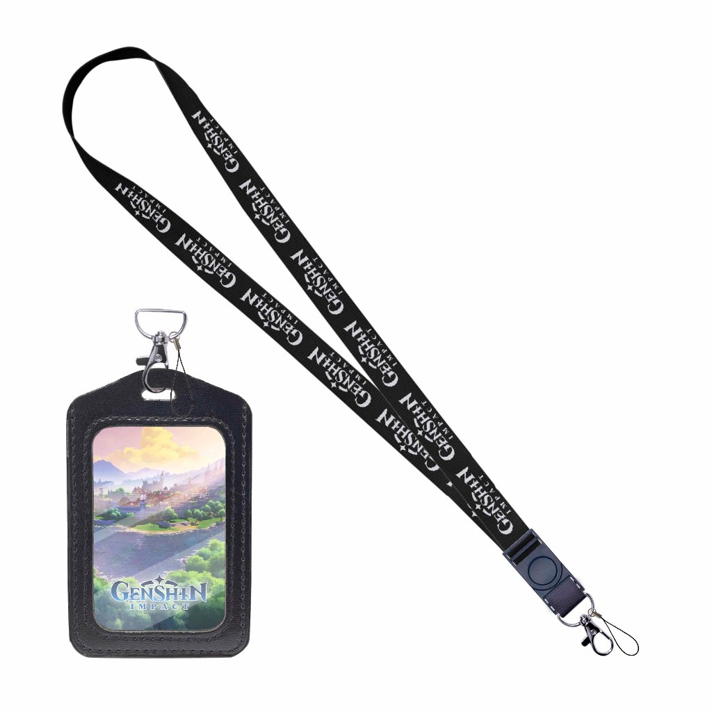 Lanyard gantungan hp anime GENSHIN IMPACT LOGO id card -  GENSHIN IMPACT - material Nilon