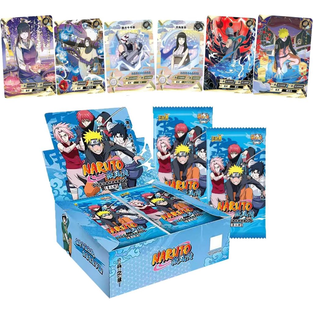 Kartu Naruto Kayou 100%ORI Booster Box Harga Grosir Anime Card Collection Tersedia Tier Terlengkap