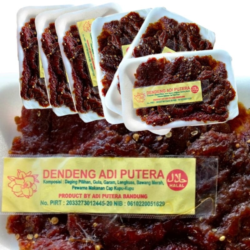 

Paket Dendeng 6 Pack Adi Putrta 150gr Asli Dendeng Setengah Lusin Khas Bandung Halal