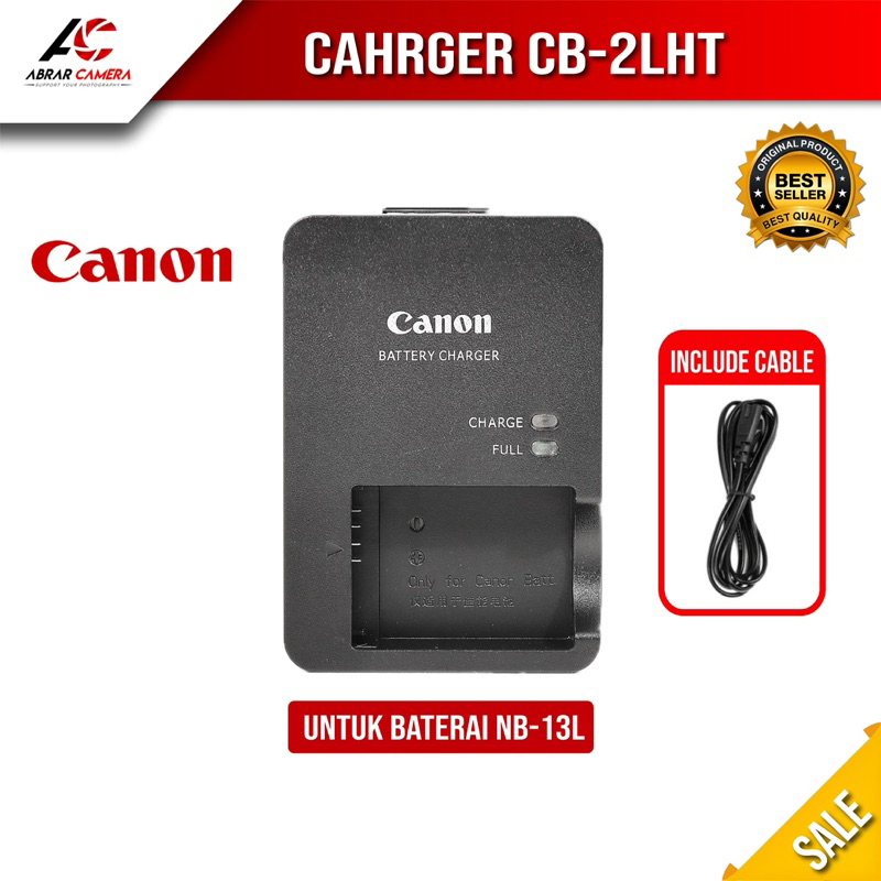 Charger Canon CB-2LHT Untuk Baterai NB-13L / NB-13LH For Canon PowerShot G1X G5X G7 X G7X Mark 2 II 