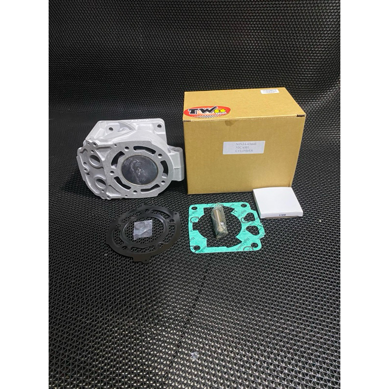 Blok seher ninja kawahara ukuran 63 mm ninja r ninja ss ninja rr set + piston