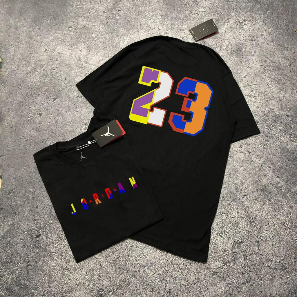 KAOS JORDAN 23 RAINBOW / JORDAN TEE / TSHIRT JORDAN / KAOS AIR JORDAN