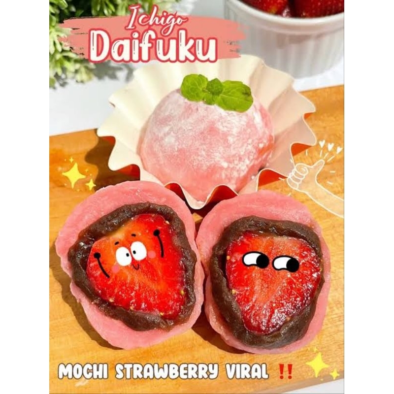 

Ichigo Daifuku Mini Mochi Strawberry ONLY 7K!!!