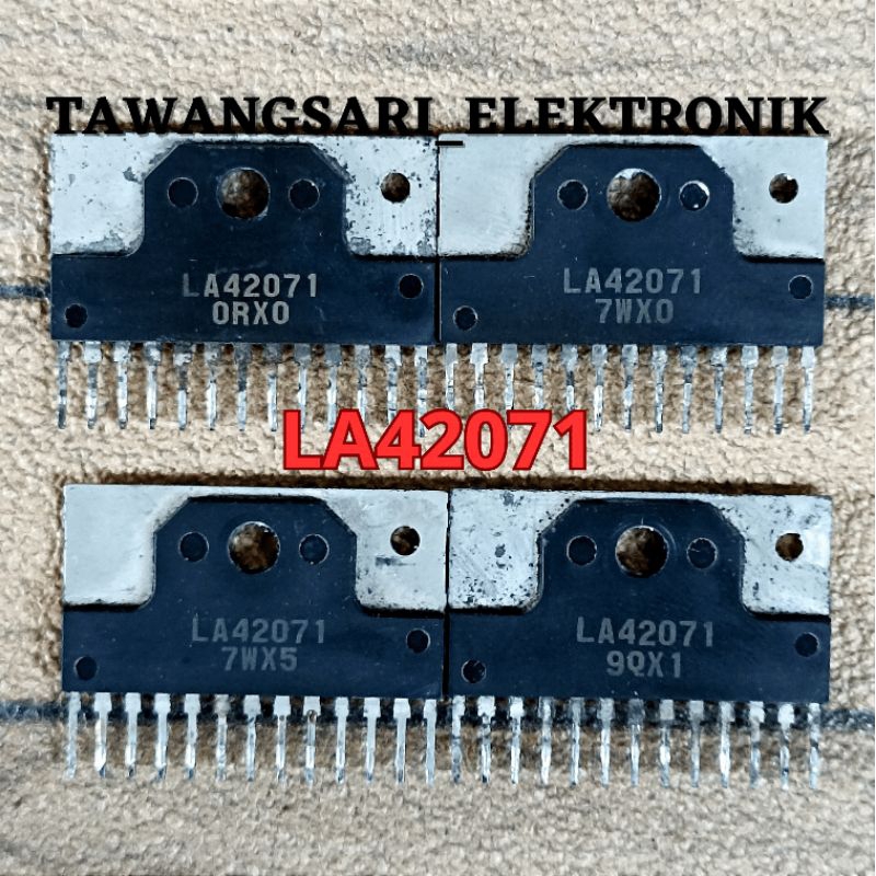 Ic La42071 Original Cabutan ic audio la42071 ic LA 42071 cabutan