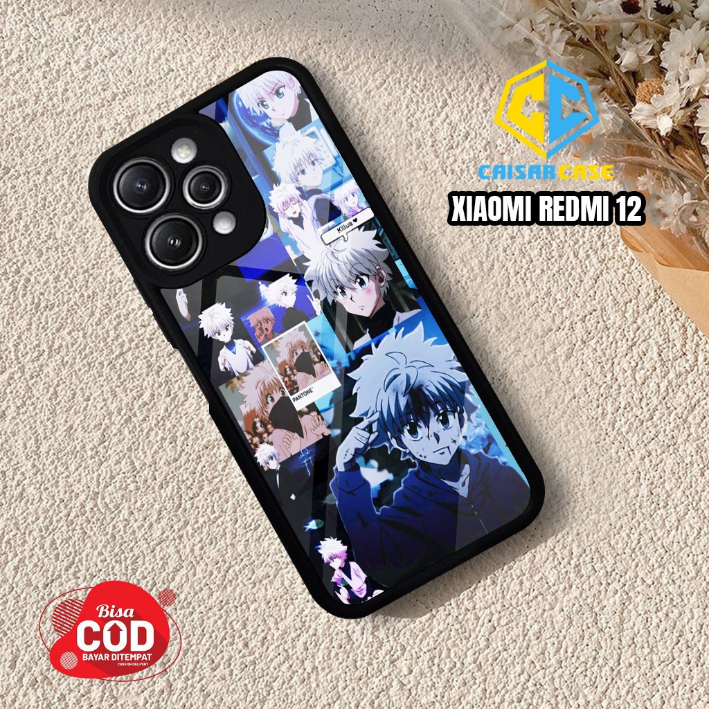 Case Xiaomi Redmi 12 Case Hp Xiaomi Redmi 12 Kaisarcase Motif [ Anime Kilua ] Casing Hp Aesthetic Ke