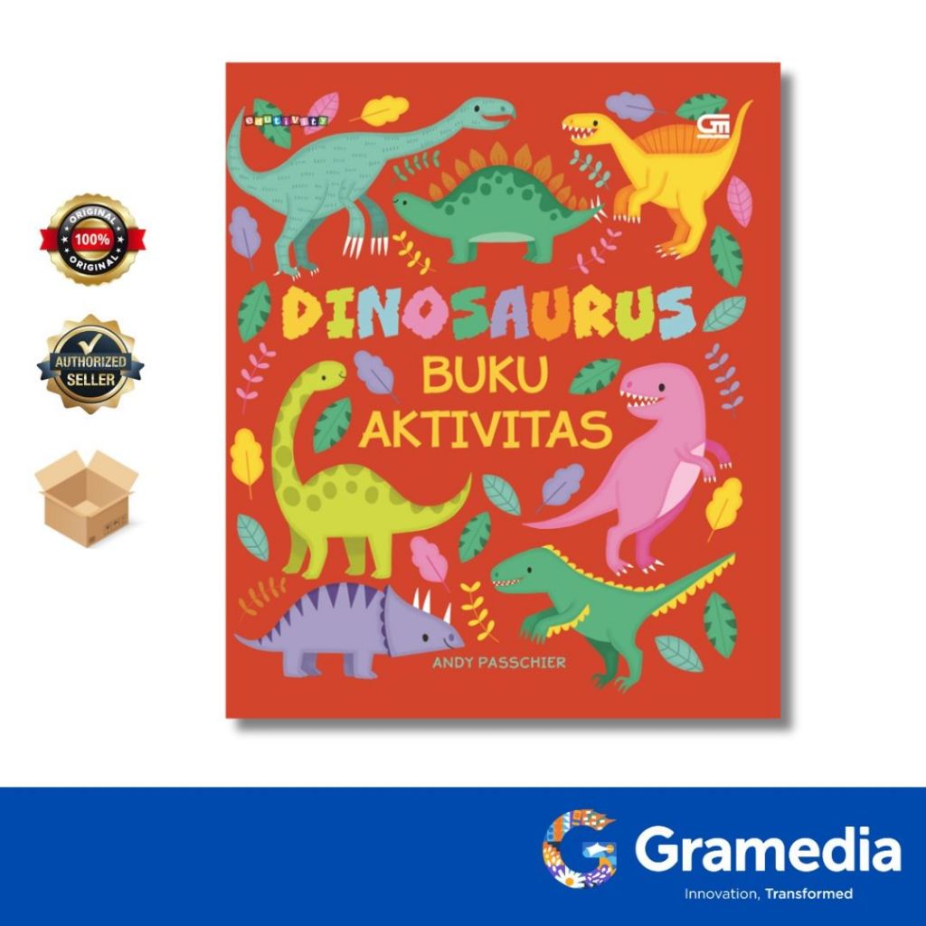 Gramedia Surabaya - Dinosaurus: Buku Aktivitas
