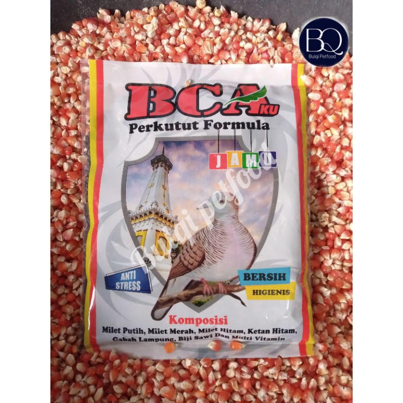 ketan hitam BCA perkutut pakan burung perkutut