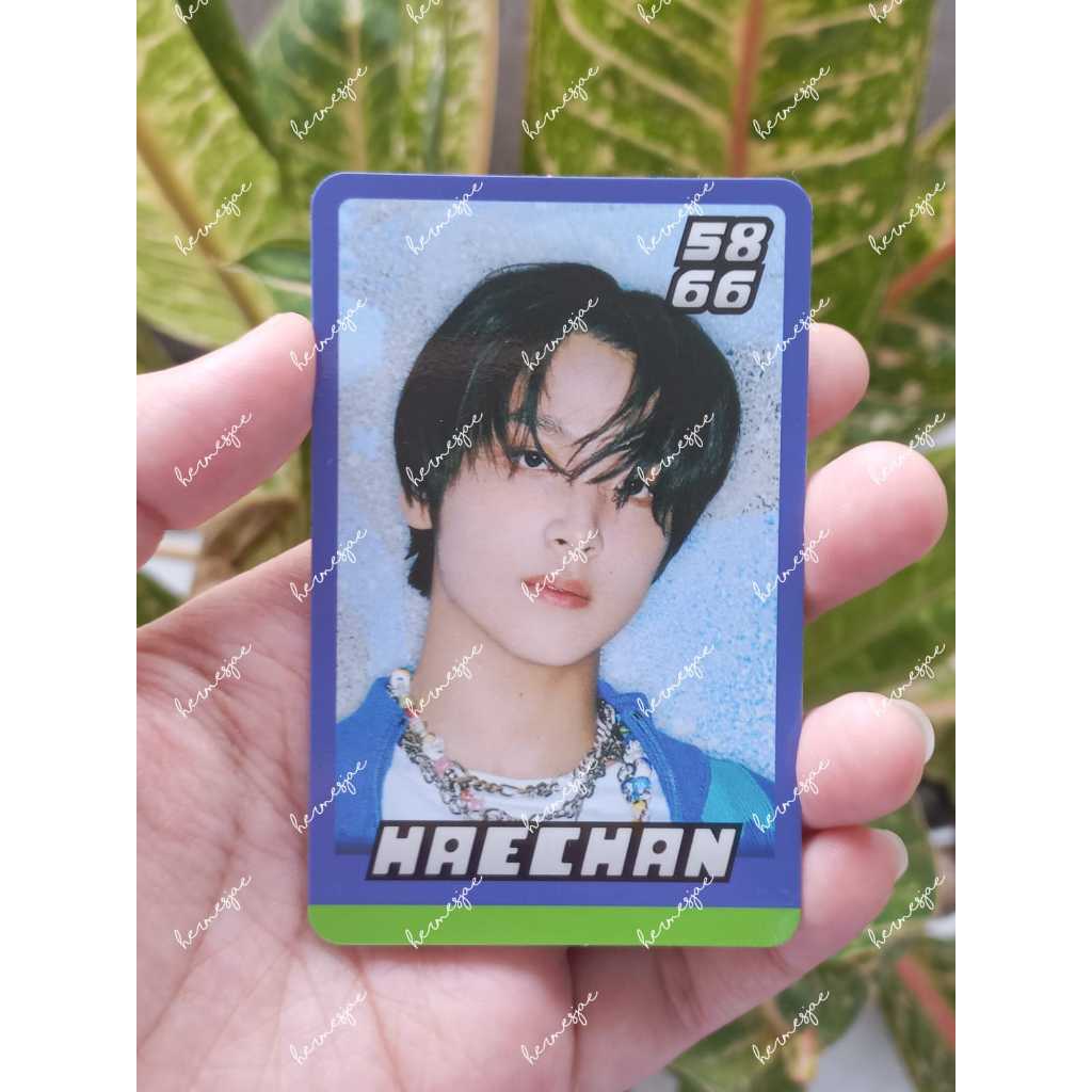 HAECHAN PHOTOCARD TC  GLITCH MODE ICE VER.