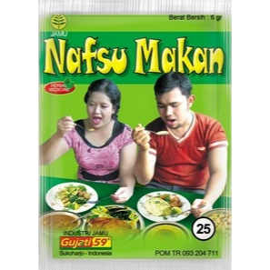 Nafsu Makan Membantu memperbaiki nafsu makan.
