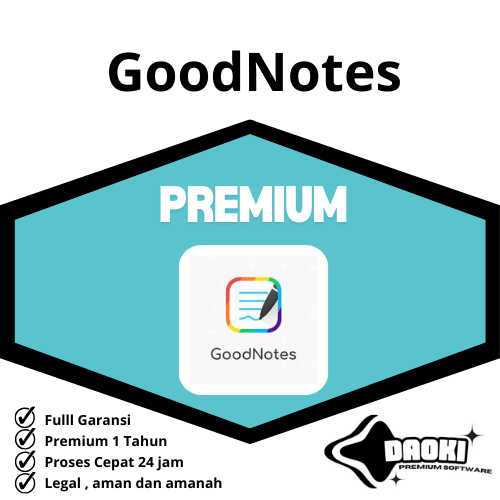 

GOODNOTES Private Premiumm 1 Tahun Bergaransi Termurah