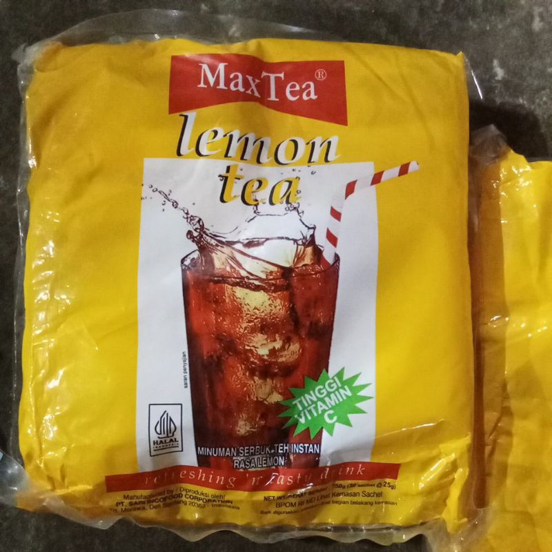 

maxTea lemon tea 750g(30sachet@25g)