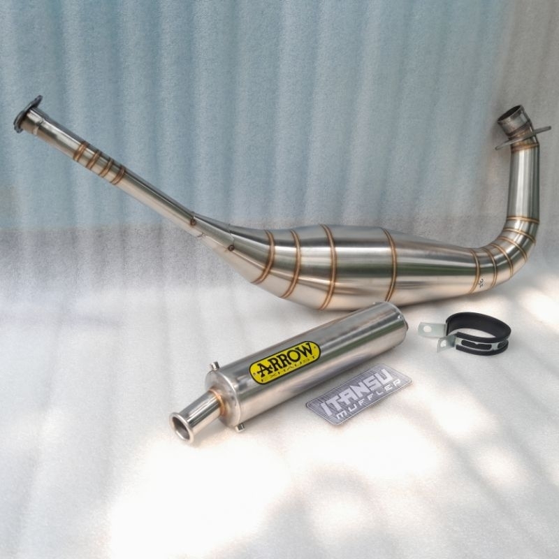 Knalpot Arrow Exhaust Ninja R Ninja Rr Stainless
