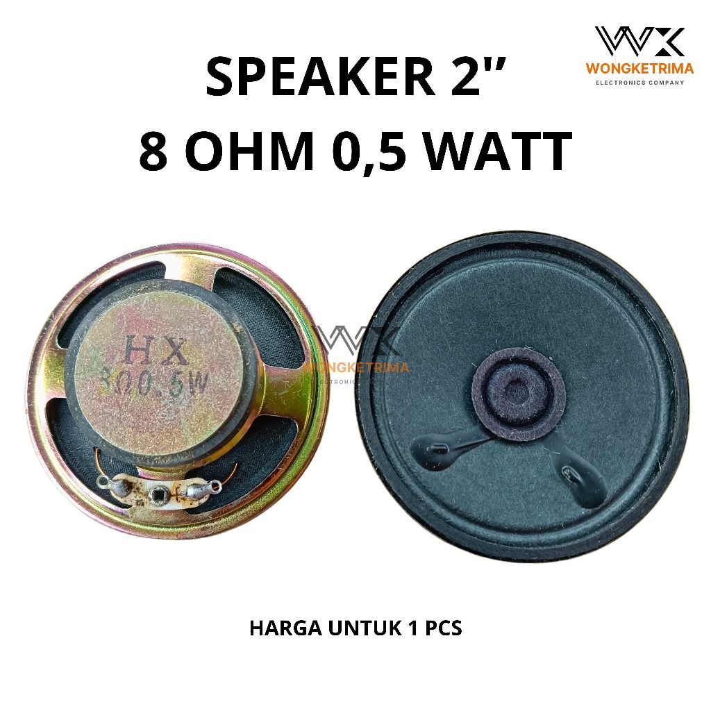 Speaker 2inch 8ohm Sepiker Pasif 2'' 8 Ohm Cocok Untuk Miniatur Sound