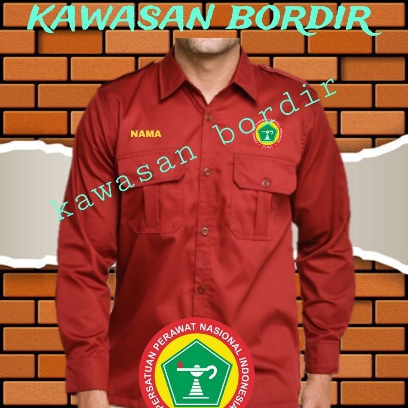 Terbaru kemeja PPNI seragam PPNI baju PPNI pdh PPNI kemeja perawat seragam perawat pdh perawat baju 