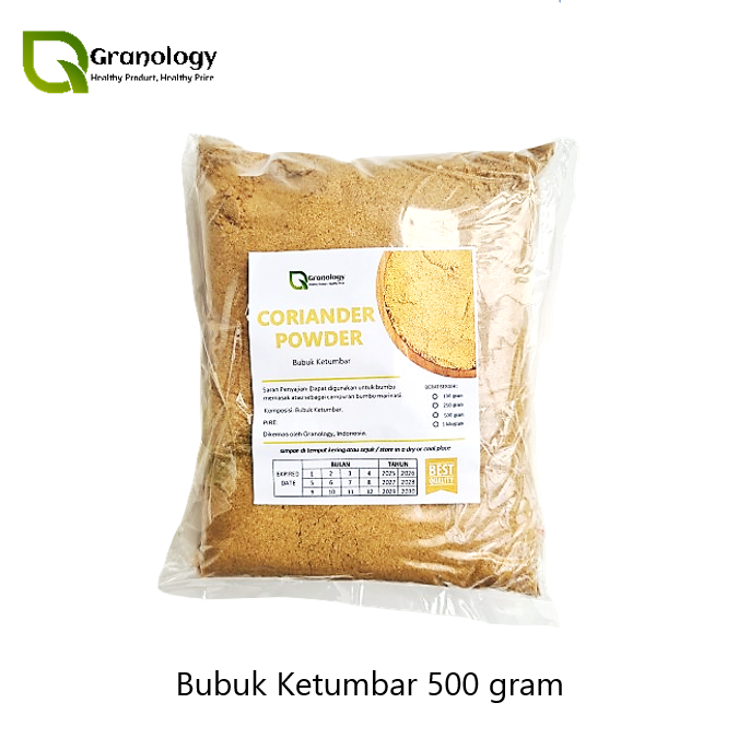 

Bubuk Ketumbar / Coriander Powder (500 gram) by Granology