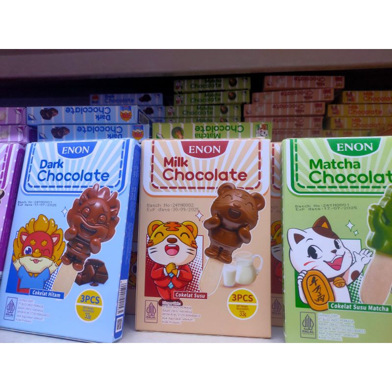 

ENON Animal Chocolate Stick Karakter 33 gr