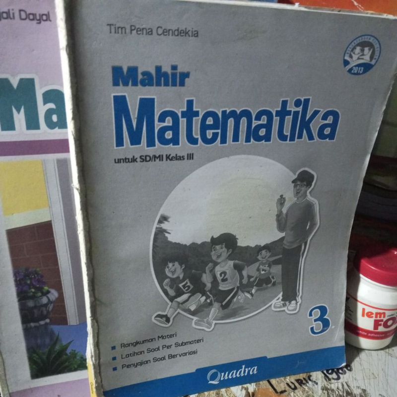 BUKU MAHIR MATEMATIKA UNTUK SD KELAS 3 PENERBIT QUADRA