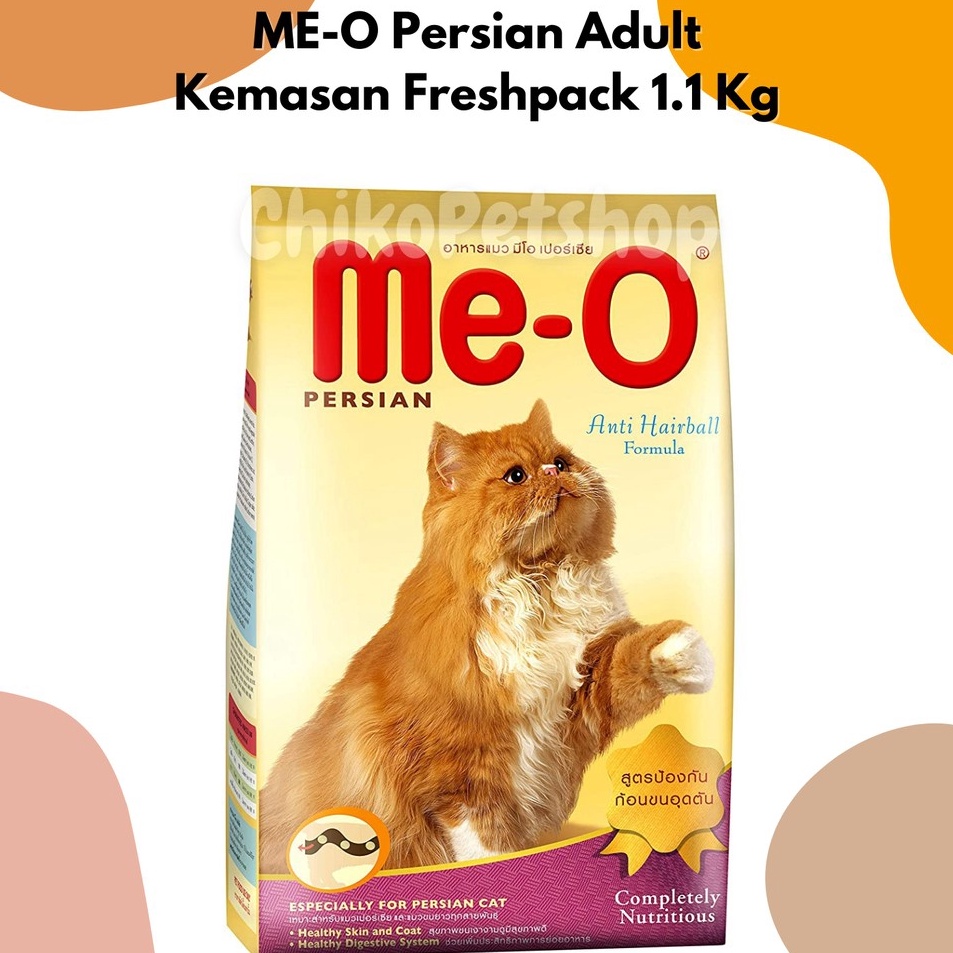 Best Product MEO PERSIAN ADULT Makanan Kucing Persia Dewasa MEO Kemasan Freshpack 11 Kg