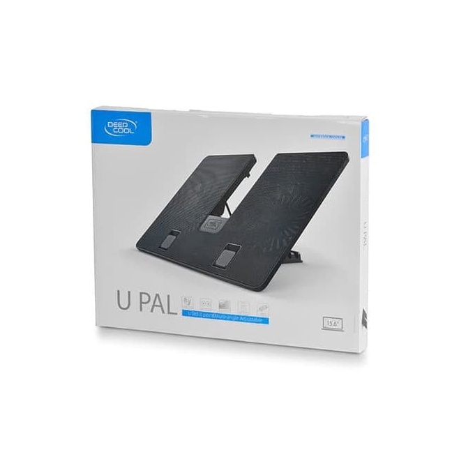 Cooling Pad Deepcool UPal  Cooling Pad Laptop Deepcool Upal dual Fan  Deep Cool Upal