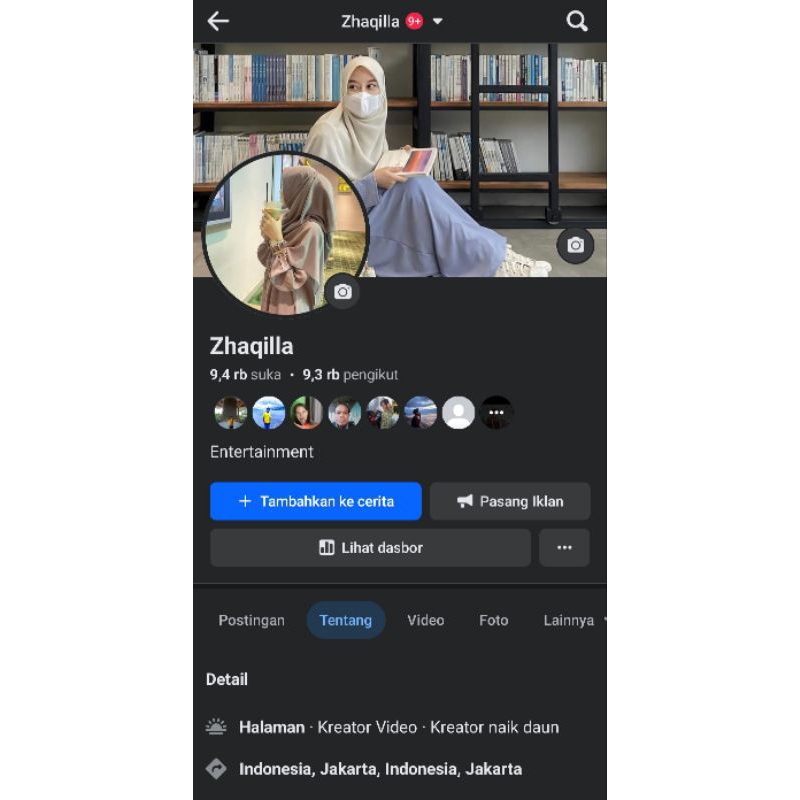 Fanspage Facebook 9.3K Followers & 9.4K Likes (Real Human Aktif Indo) Monetisasi Bintang/Star | Fitu