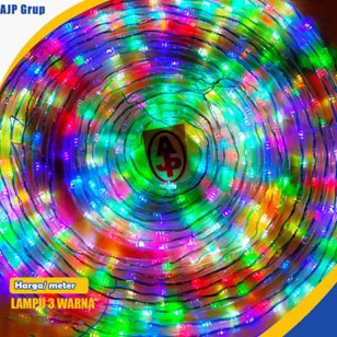 KODE Q3R Lampu hias odong odong 3 warna DC AJP Grup