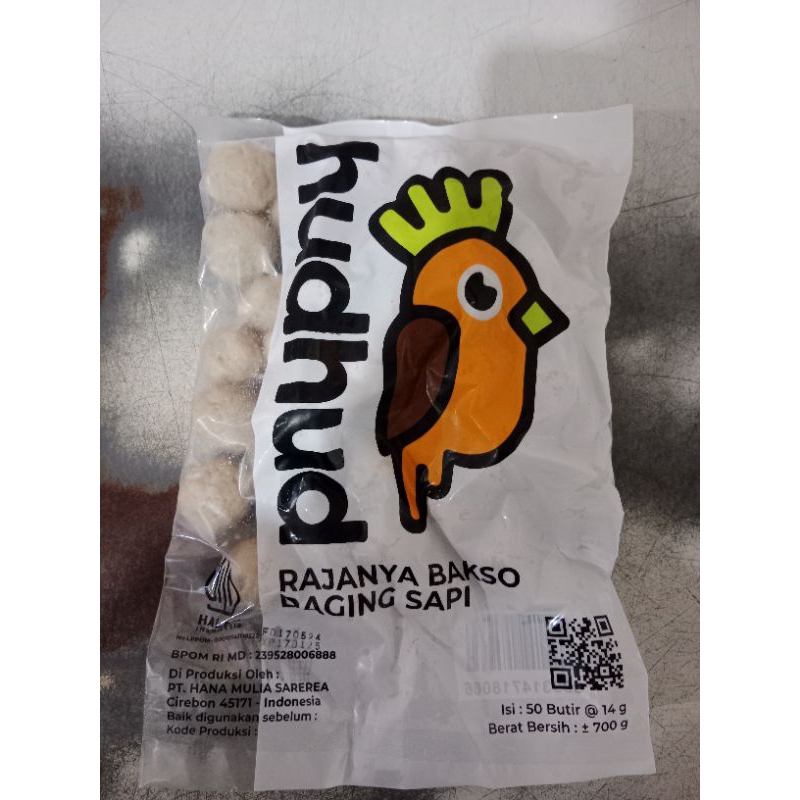 

Bakso sapi Hudhud 700 gr