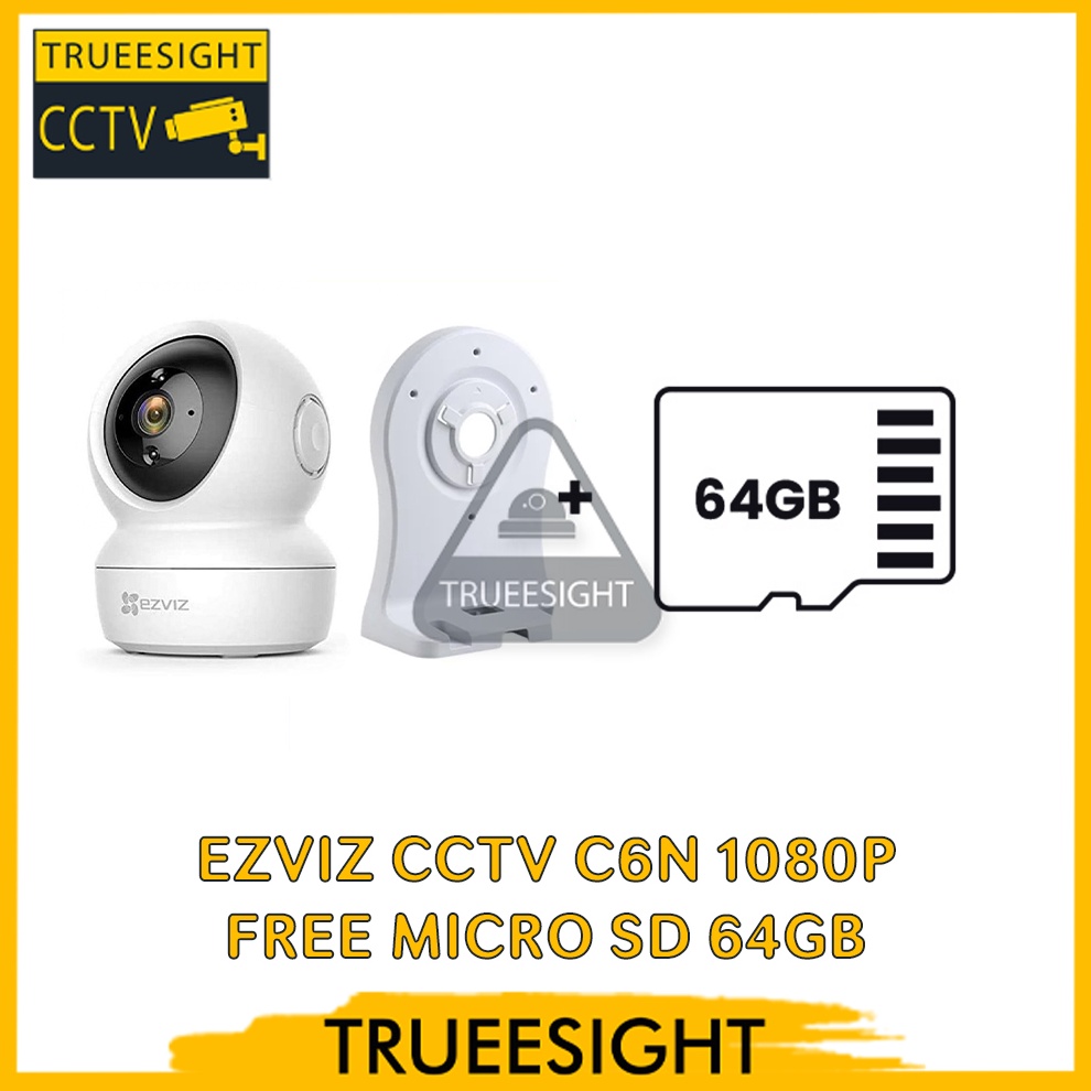 KODE S57G  PROMO TERBATAS  EZVIZ C6N 2MP  MMC 64GB  BRAKET