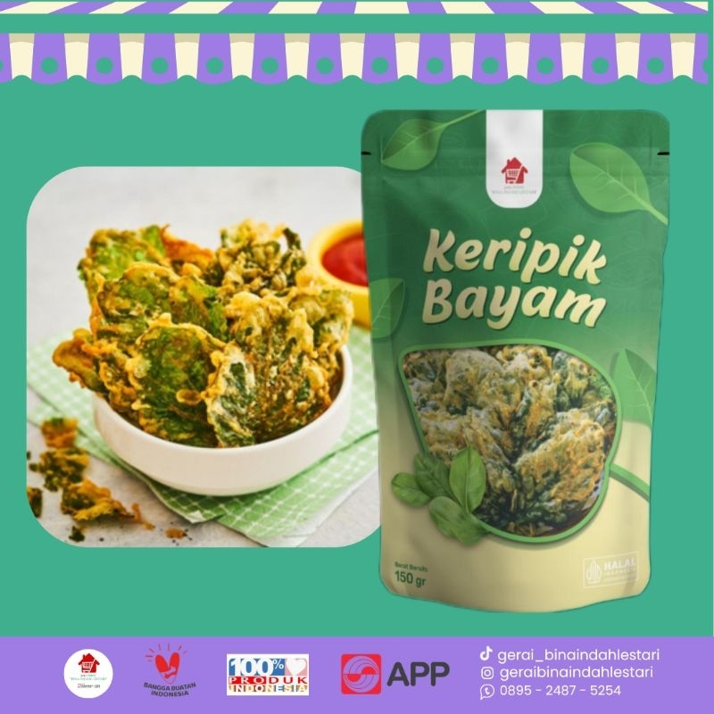 

Keripik Bayam