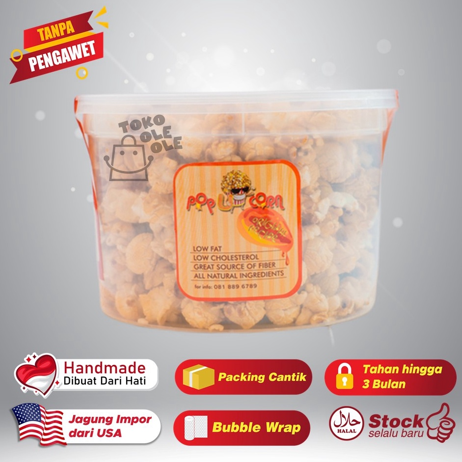 

fd Diskon Pop U Corn Popcorn Rasa Original 3 gram W65