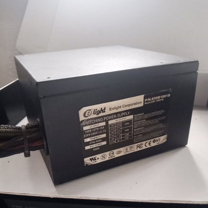 PSU Pure 500 Watt enlight - Power Supply enlight 500 Watt
