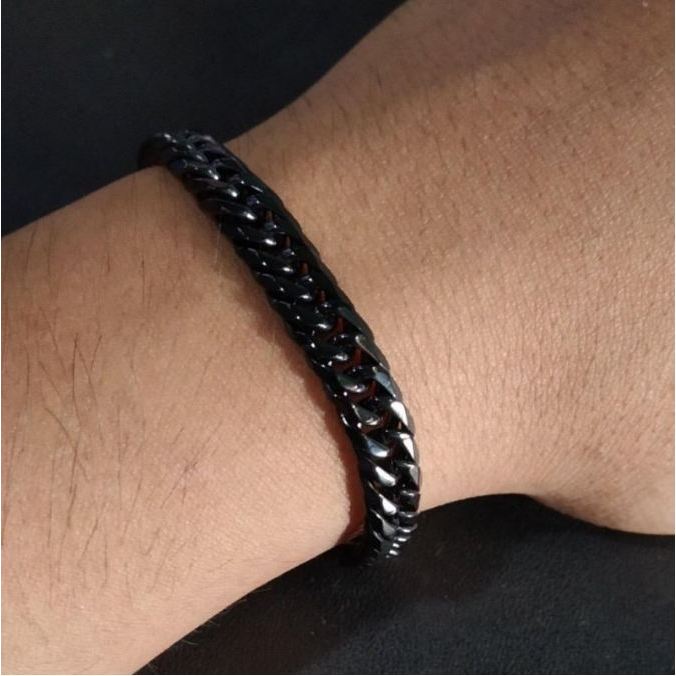 Bayar Dirumah Gelang Rantai Titanium Pria Keren Panjang 20 CM
