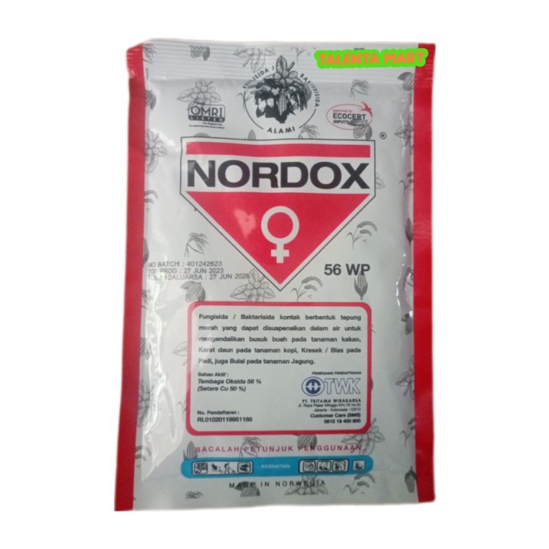 100 GRAM FUNGISIDA NORDOX 56 WP