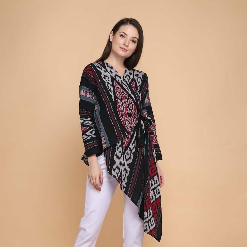 BLOUSE TENUN BLANKET BAJU TENUN BLOUSE BLOUSE TENUN JEPARA