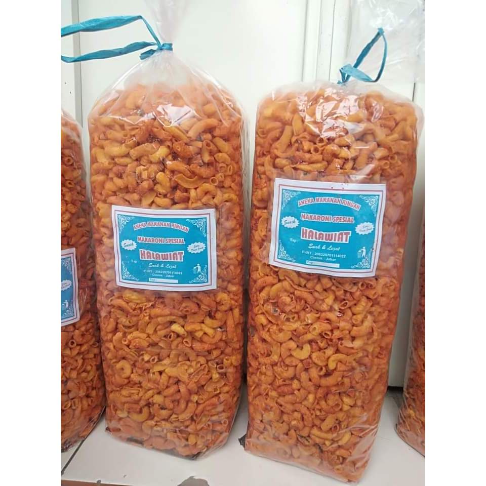 

1KG MAKRONI BANTAT PEDAS BUMBU BALADO DAUN JERUK