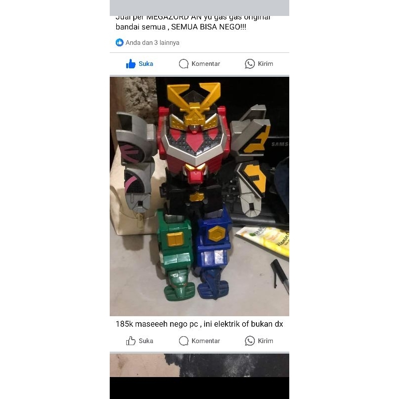 MEGAZORD POWER RANGER Samurai