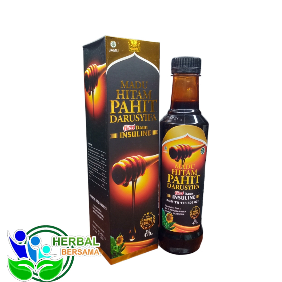 

Madu Hitam Pahit Darusyifa Daun Insuline 470 gram ORIGINAL