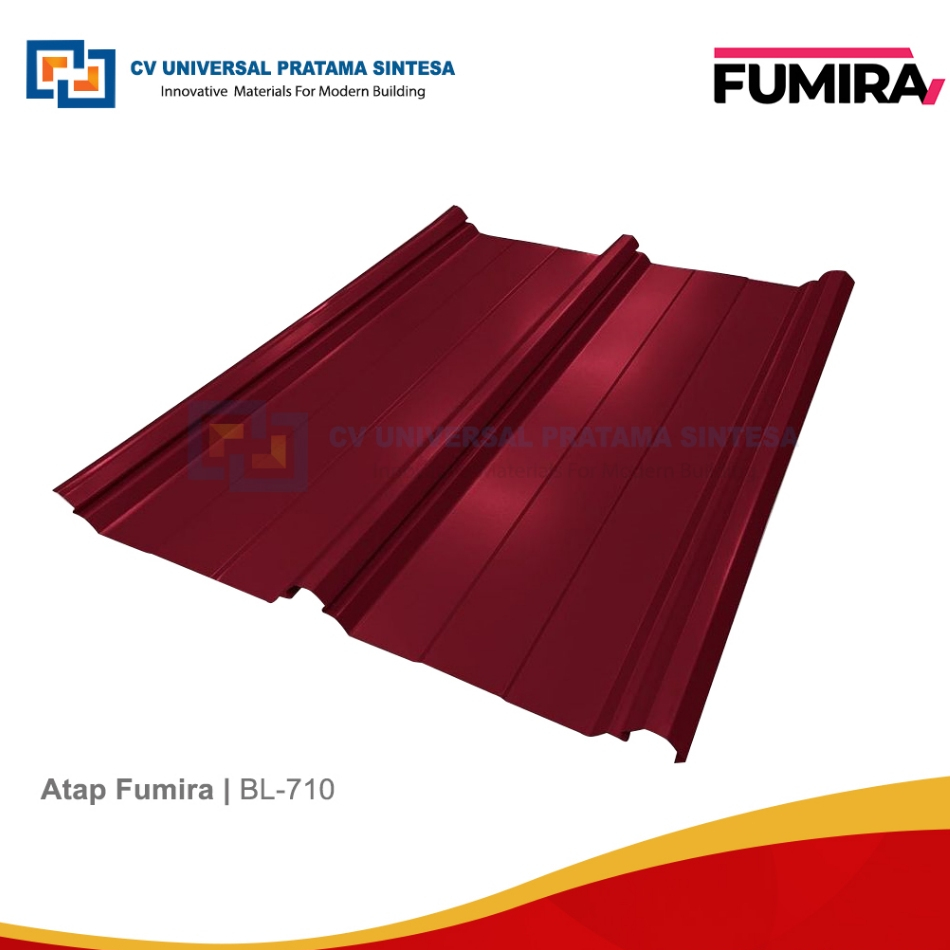 Fumira BL 710 - Atap Metal Fumira Galvanis Original