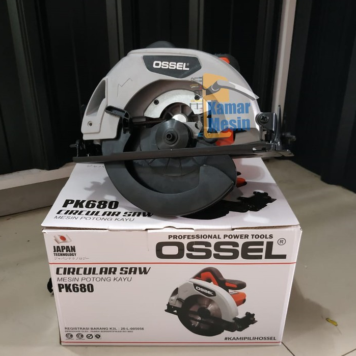 GRATIS Mata Gergaji Mesin Gergaji Kayu OSSEL Mesin Circullar Saw PK 680 Ossel Sirkel Ossel PK680