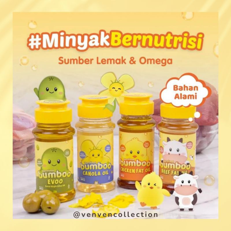 

Bumbo Minyak Sehat BB Booster | Minyak masak untuk MPASI anak