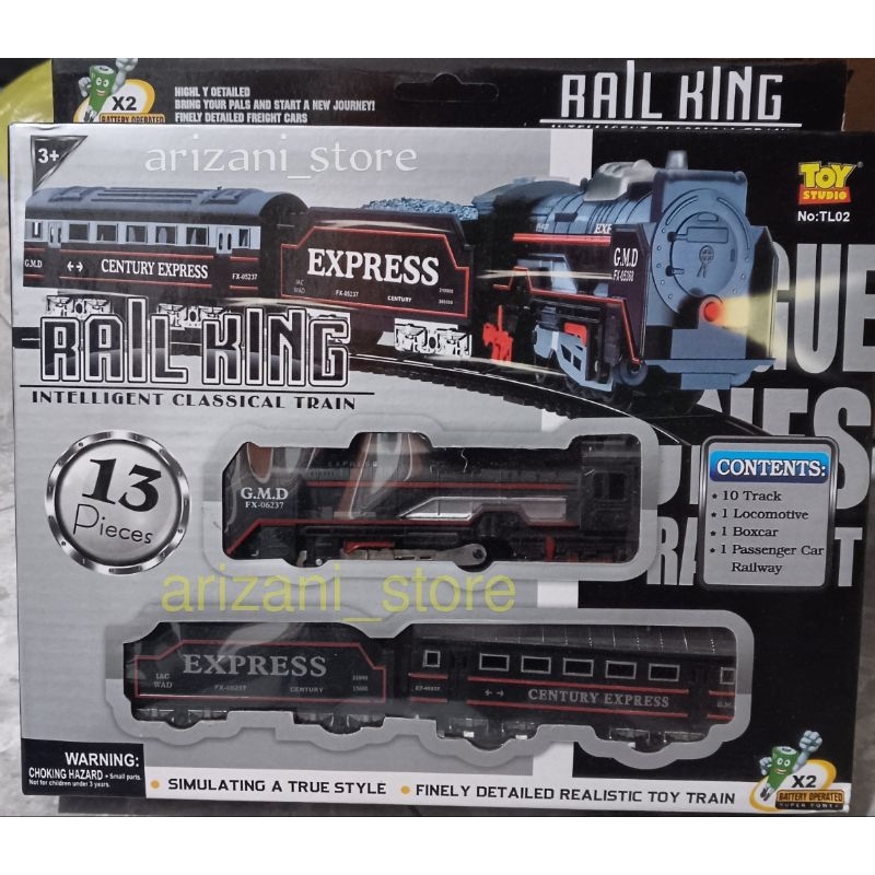 MAINAN KERETA RAIL KING