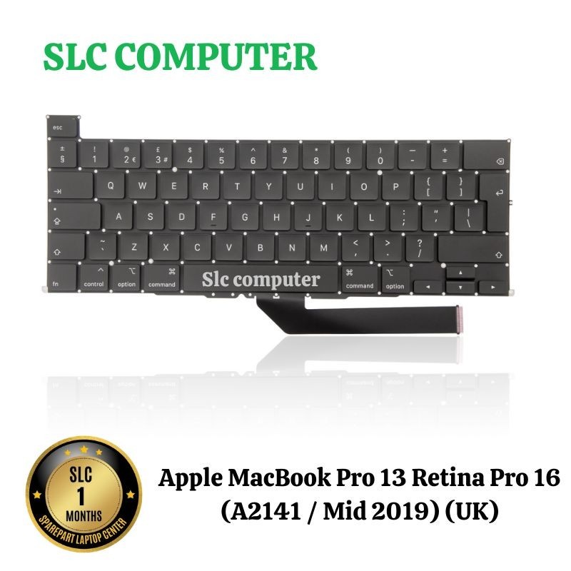 Keyboard Apple Macbook Pro 16" A2141 UK Touch Bar (Late 2019)