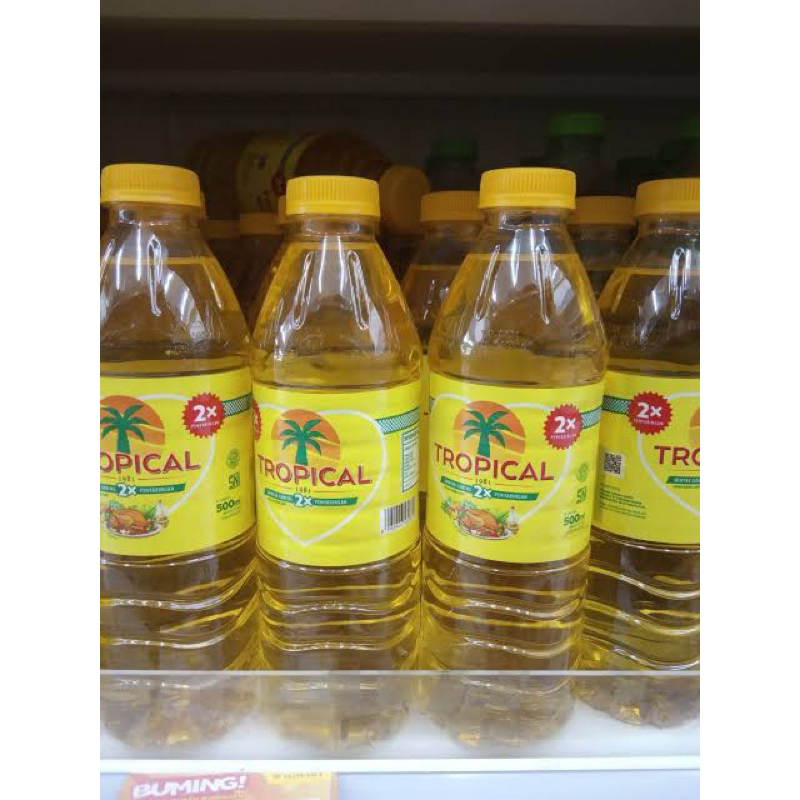 Minyak Tropical 500ml 1 dus isi 12pcs / Minyak goreng tropical 500ml / Minyak 500ml pouch