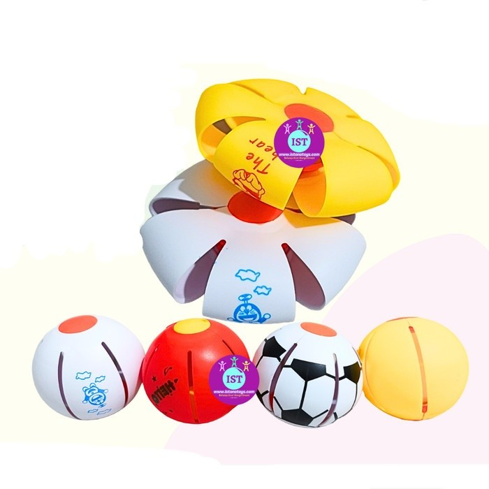 Ist Mainan Bola Magic Flat Ufo Mini Yg28