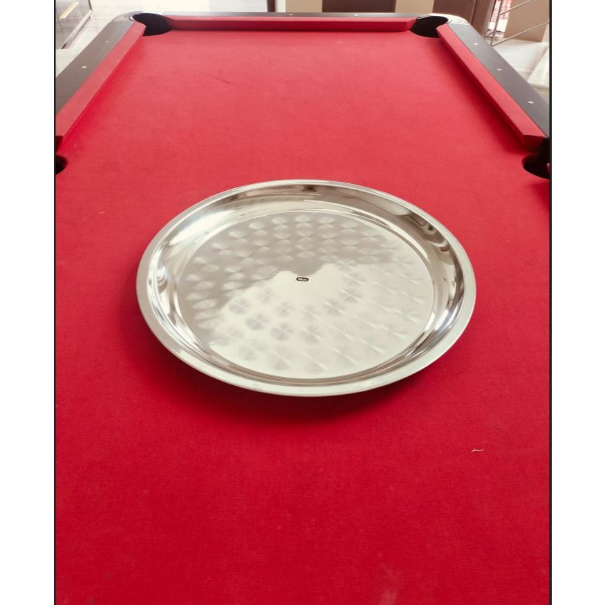 Nampan Bulat Stainless 50cm