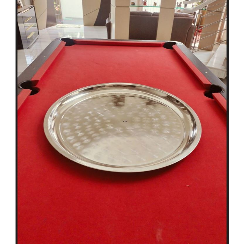 Nampan Bulat Stainless 70cm